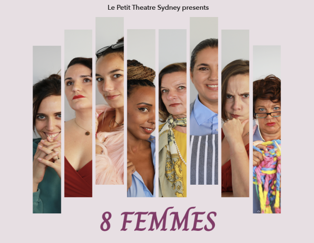 8 femmes, a play by Robert Thomas