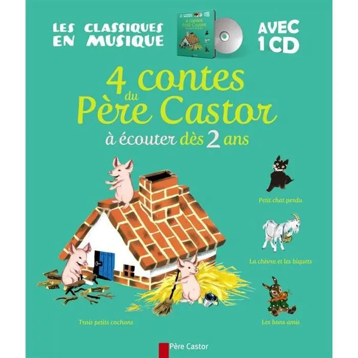 4 contes du pere Castor - Click to enlarge picture.