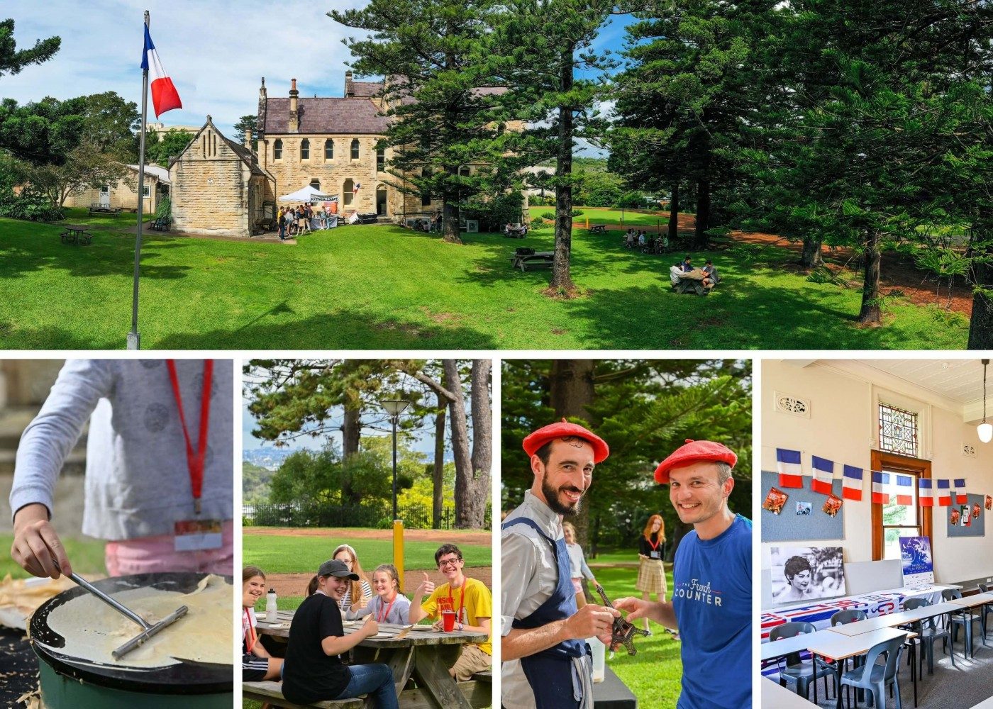 Nacel Australasia French Village domestic immersion program in Manly, Sydney with Alliance Francaise de Sydney