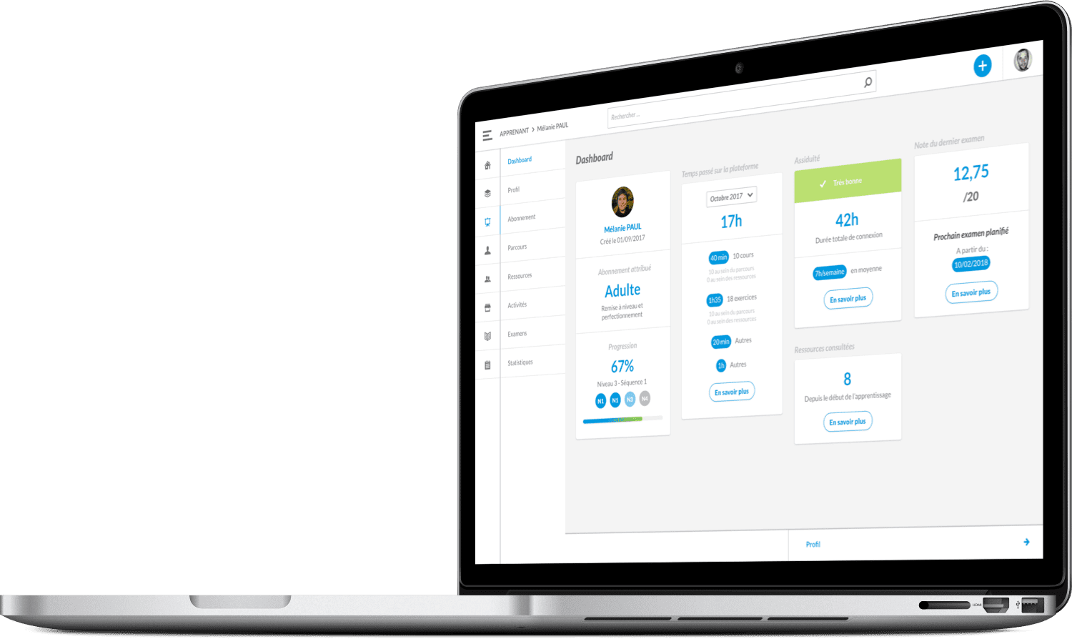 Frantastique app on smart phone