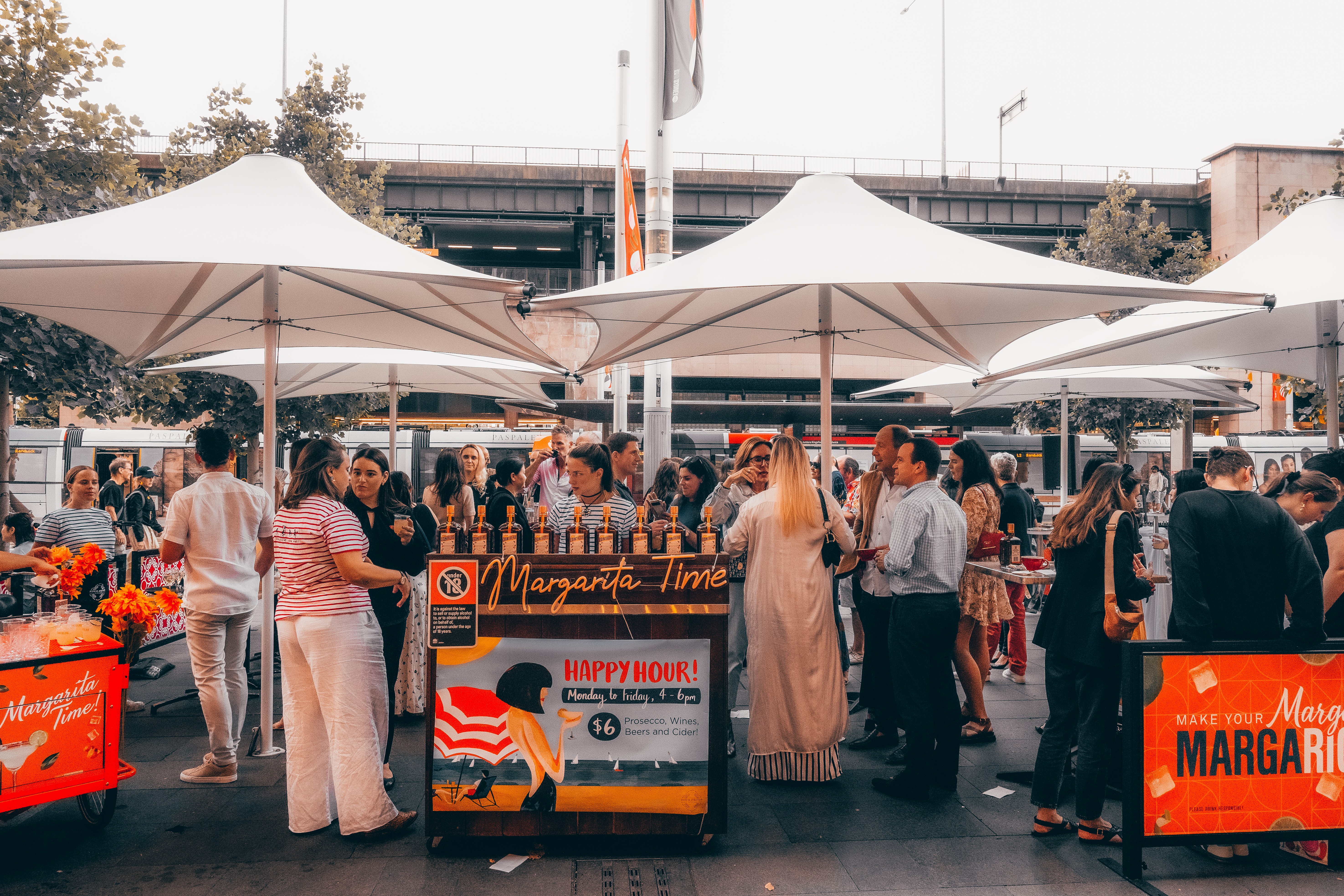 Margarita Party at Circular Quay